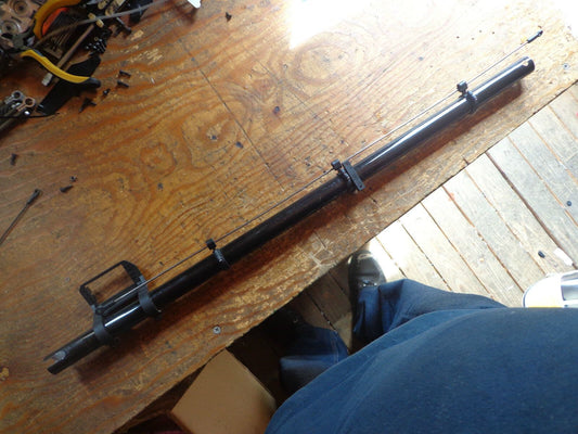 TZ 50 SHARK TAIL BOOM C/W PITCH CONTROL ROD & SERVO MOUNT