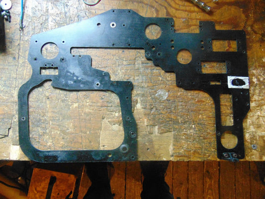 TZ 90 V2 CARBON FIBRE MAIN FRAME SIDES (PAIR)