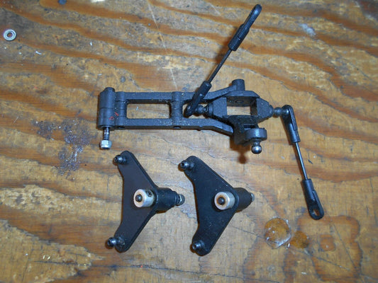 X-CELL 60 ELEVATOR & AILERON CONTROL ARMS EARLY TYPE